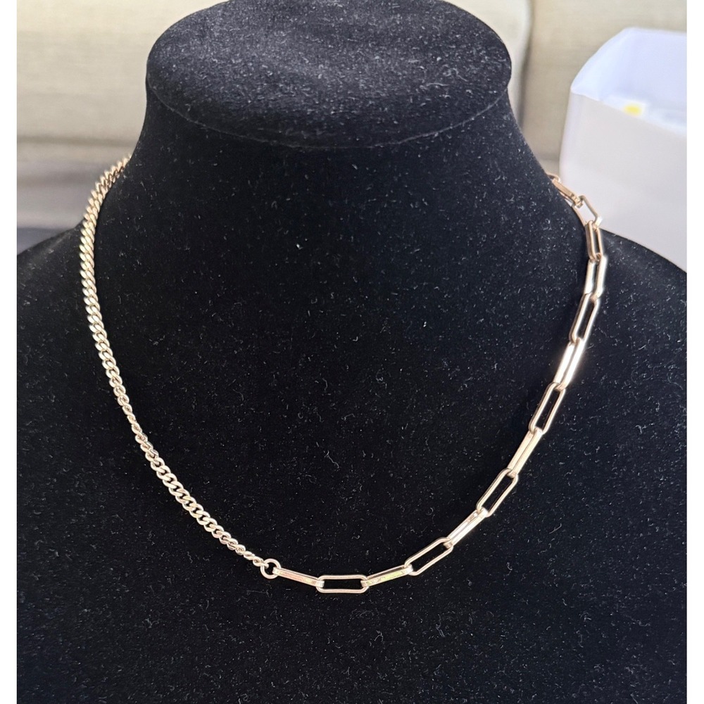 Allsaints Gold-toned‎ chain necklace